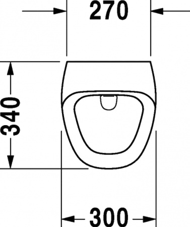  Duravit DuraStyle 2804300000