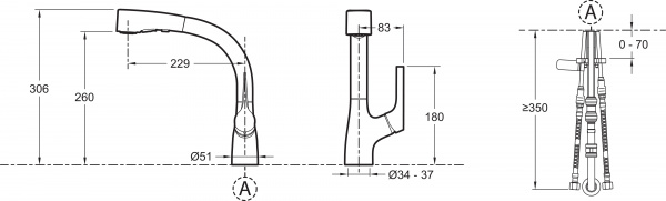  Jacob Delafon Elate E13963-CP   