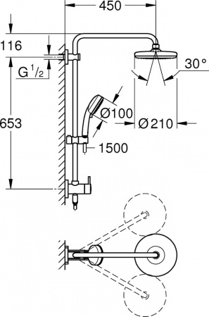 ������� ������ Grohe Tempesta Retro-fit 26190001