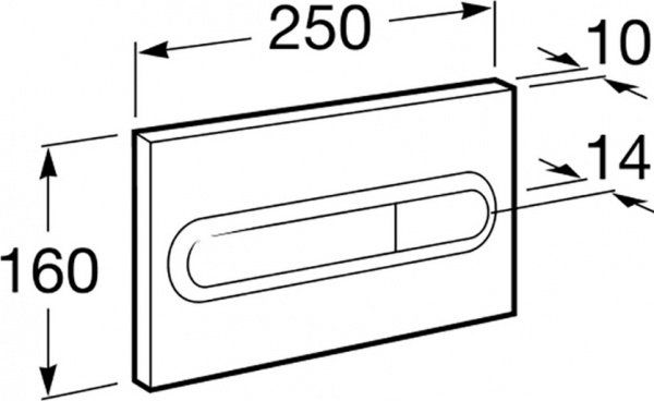 ��������  ������� ����������� ��� �������� Roca DUPLO WC 890090020 + ������ ����� Roca PL1 Dual ���� + ������-������� Roca Meridian 8012AC004 � ������