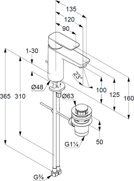  Kludi Pure&Style 402900575  