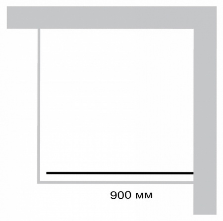 ������� ����� � ���� Huppe X1 120703.069.321 ��������� 90 ��