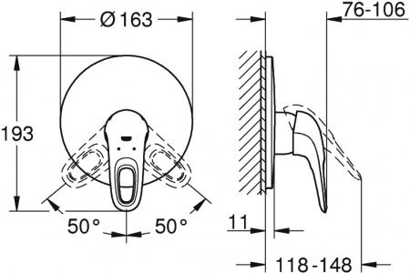  Grohe Eurostyle New 19507LS3  
