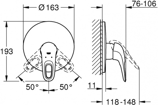  Grohe Eurostyle New 19507LS3  