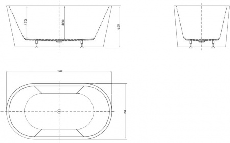   BelBagno BB202-1500-750 150x75