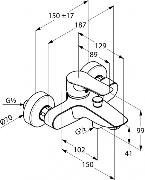  Kludi TERCIO 384820575    