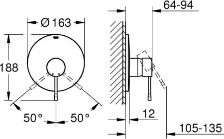  Grohe Essence 19286001  
