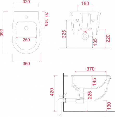   ArtCeram Hermitage HEB003 