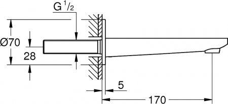  Grohe Lineare 13383DC1  , 