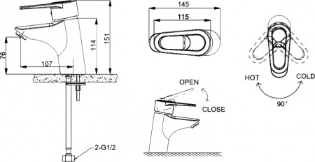  Bravat Loop F1124182CP  