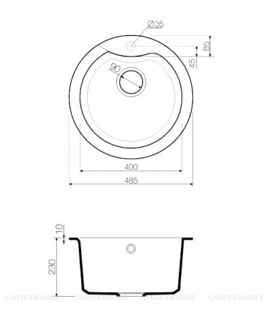   Omoikiri Yasugata 48R-BE 