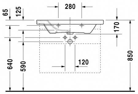  Duravit DuraStyle 232080