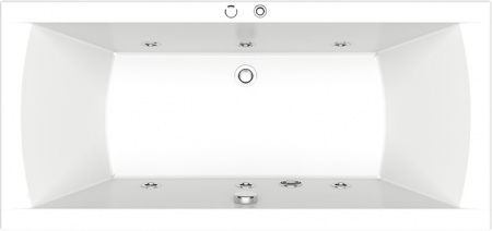 Акриловая ванна Bas Индика 170x80 с г/м + средство Акриловая ванна Bas Индика 170x80 с г/м + средство