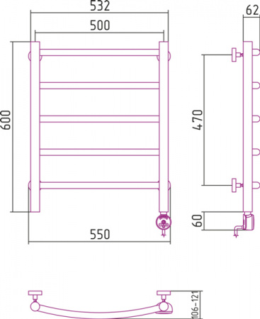 ������������� ����������������� ������� ������ 600�500 ��� ����� ���. 00-0500-6050