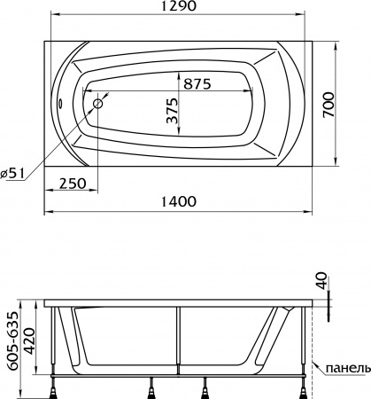   1MarKa Elegance 140x70,  