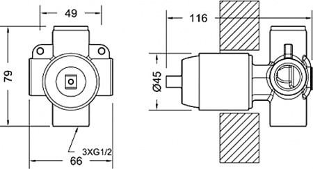  Bravat Rhein F842CP-SET   ,  