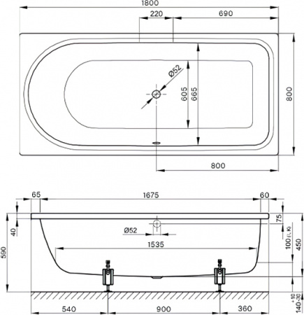   Bette Ocean 180x80    ,  