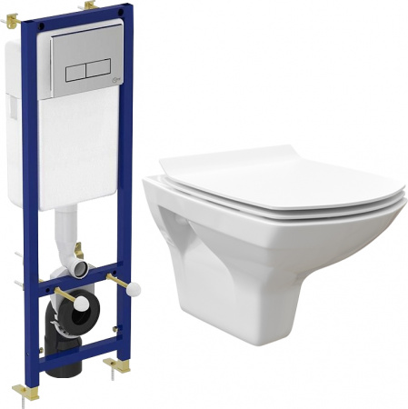 Комплект Унитаз подвесной STWORKI Стокгольм Clean On DPL EO slim безободковый + Система инсталляции для унитазов Ideal Standard W3710AA 4 в 1 Комплект Унитаз подвесной STWORKI Стокгольм Clean On DPL EO slim безободковый + Система инсталляции для унитазов Ideal Standard W3710AA 4 в 1