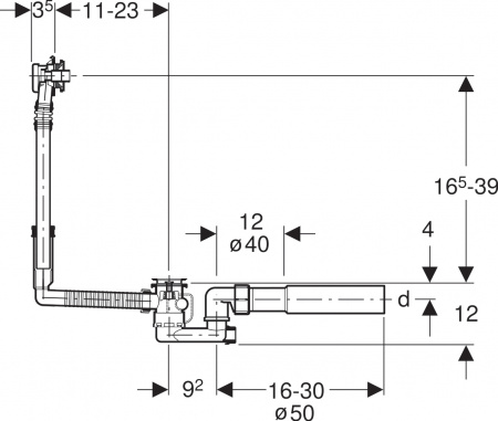 - Geberit 150.520.21.1