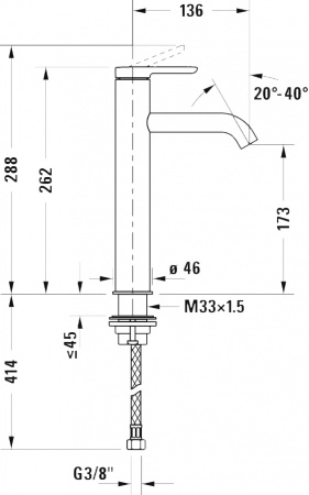  Duravit C.1 C11030002010  , 
