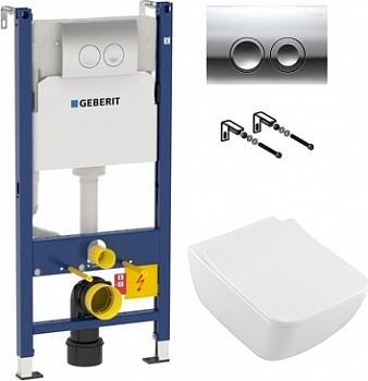 ��������  ������ ��������� Villeroy & Boch Venticello 4611RS01 ������������ + ������� ����������� ��� �������� Geberit Duofix Delta 458.124.21.1 3 � 1