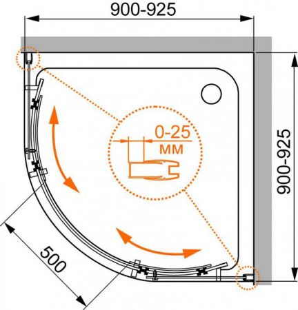   Cezares STYLUS-O-M-R-2-90-C-Cr
