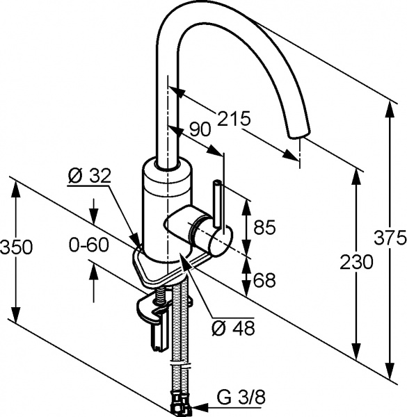  Kludi Bozz 428030576   