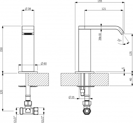 Villeroy & Boch Dawn TVT10651015261   