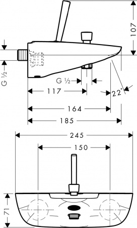  Hansgrohe PuraVida 15472400    