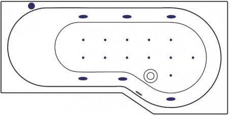   Excellent Be Spot WAEX.BSP16.RELAX 160x80 P