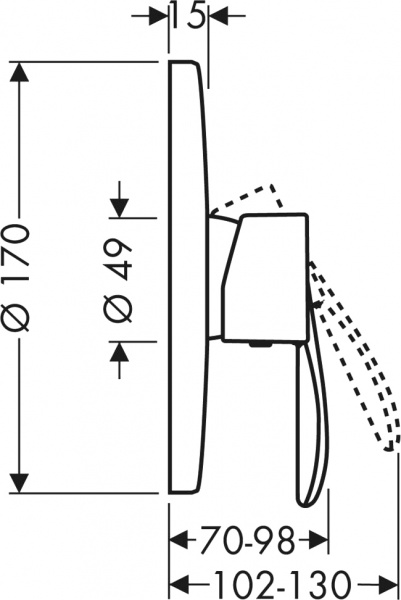  Axor Starck Classic 10615000  