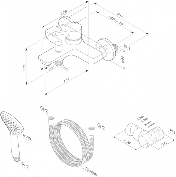  AM.PM X-Joy S F85B15000    