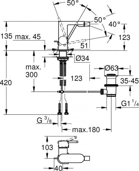  Grohe Plus 33241DC3  , 