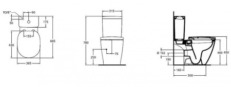 - Ideal Standard Connect ARC E803601