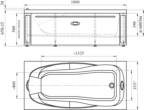   Radomir - 1-01-0-2-1-035 180x85, 