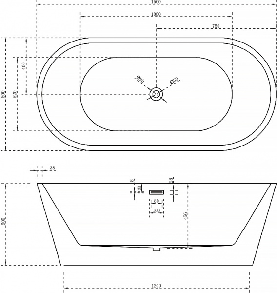   Abber AB9203-1.5 150x80
