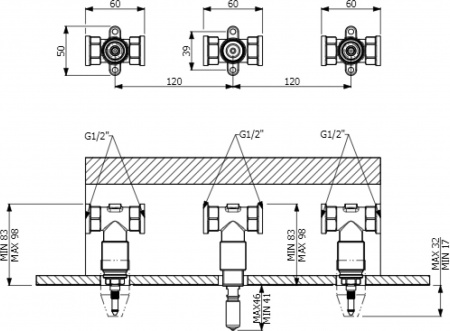 Villeroy & Boch Dawn TVW10612A15361   ,  