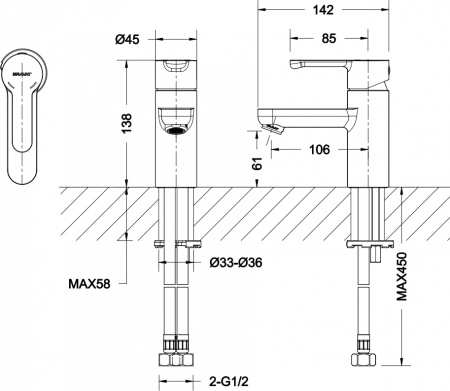  Bravat Stream F13783C-2  