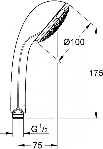   Grohe Relexa Trio 28793000
