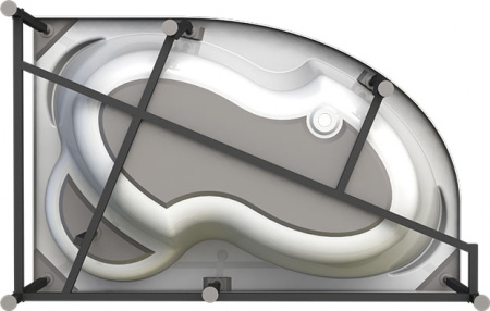 Акриловая ванна Radomir Vannesa Ирма 1 2-01-0-1-1-217 170x110 L Акриловая ванна Radomir Vannesa Ирма 1 2-01-0-1-1-217 170x110 L