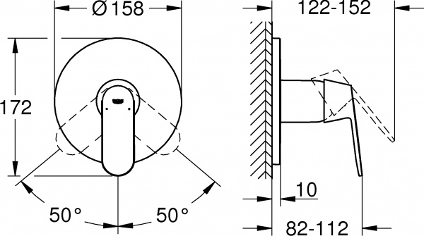  Grohe Cosmopolitan 24044000  