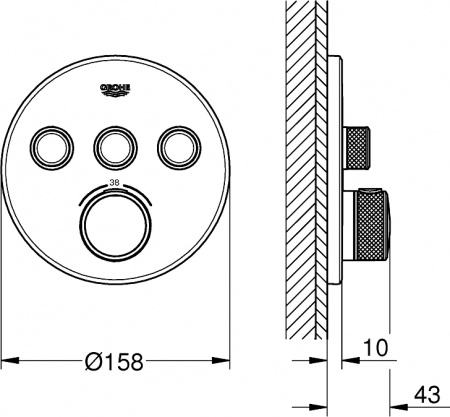  Grohe Grohtherm SmartControl 29121AL0  ,  