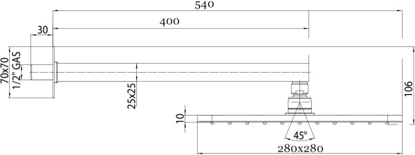   Bossini Cosmo H69598I.030 
