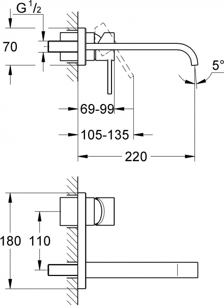  Grohe Allure 19386000  