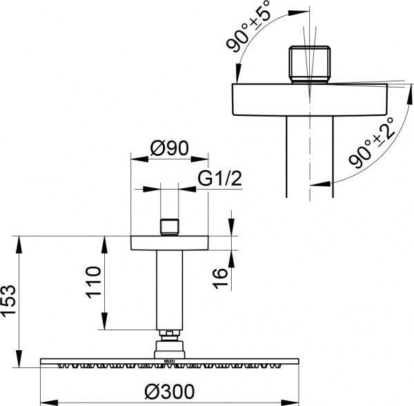   Keuco Edition 90 59084 010101
