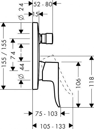  Hansgrohe Metris 31451000    , 