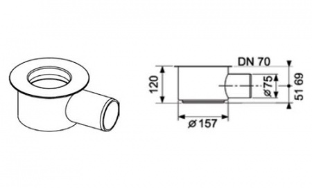     Tece TECEdrainline 6 500 02 