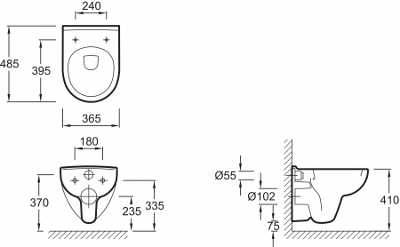       Jacob Delafon Odeon Up E4705 + - Jacob Delafon Odeon Up E70011-00  ,   + 