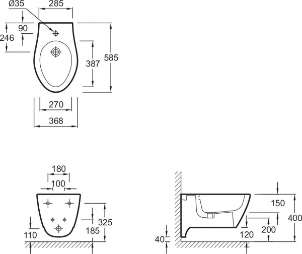   Jacob Delafon Via E1745-00