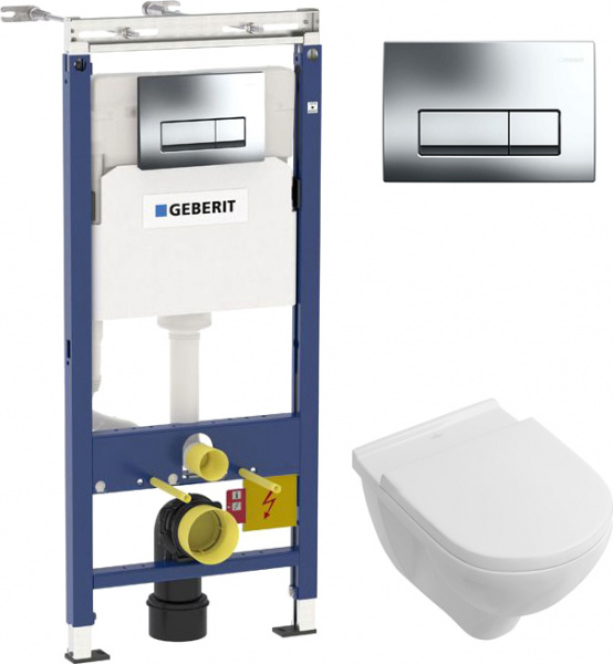       Geberit Duofix  458.125.21.1 4  1    +   Villeroy & Boch O'Novo 5660
